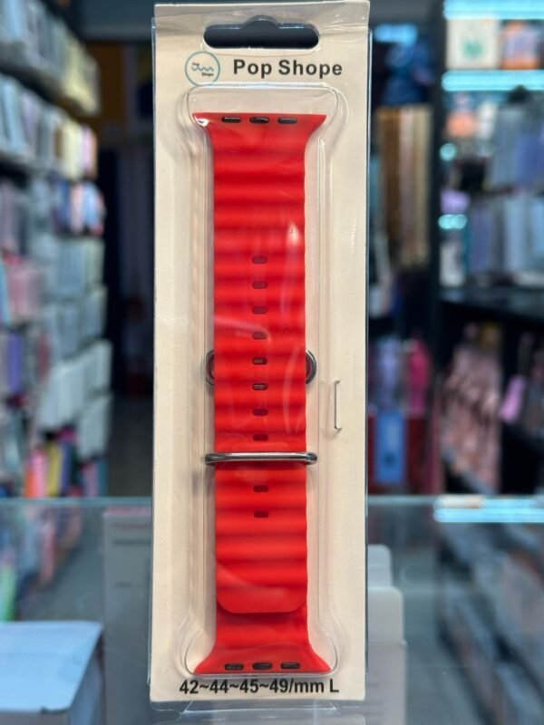 Pulseira de Silicone Macio para Apple Watch – Conforto Diário e Estilo Durável (38 a 49mm)