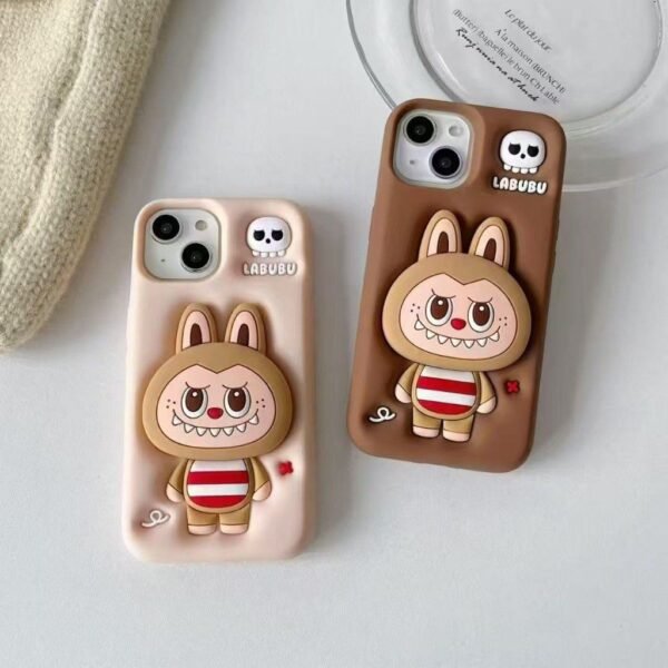 Capinha de Silicone 3D LABUBU